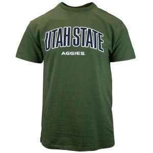 Utah State Aggies Green Unisex T-Shirt